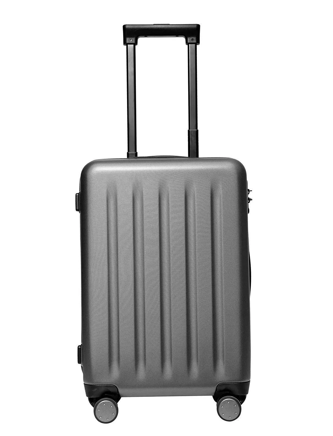 0708 Lombard Soft Side Cabin Luggage Black 20 Inch Trolley Bag Briefcase