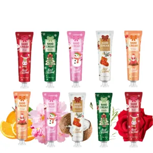 10 Piece Christmas Hand Cream Set For Deep Moisturizing & Lasting Softness