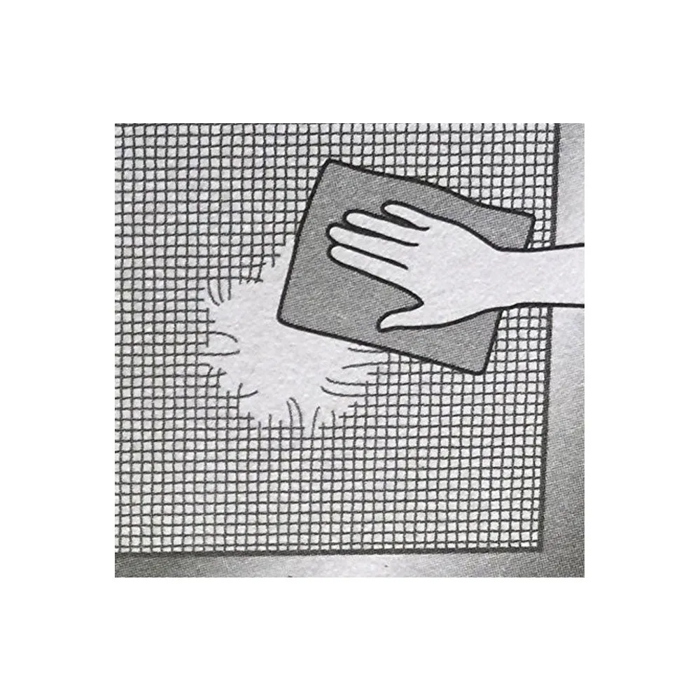 12 Screen Saver Mesh Repair Sheets Insect Window Mosquito Fly Net Patch Adhesive