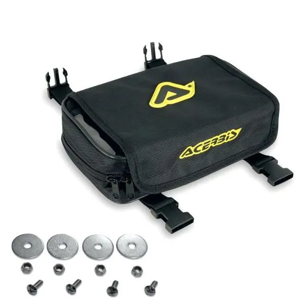 Acerbis Rear Fender Toolpack - 2L (Black/Yellow)