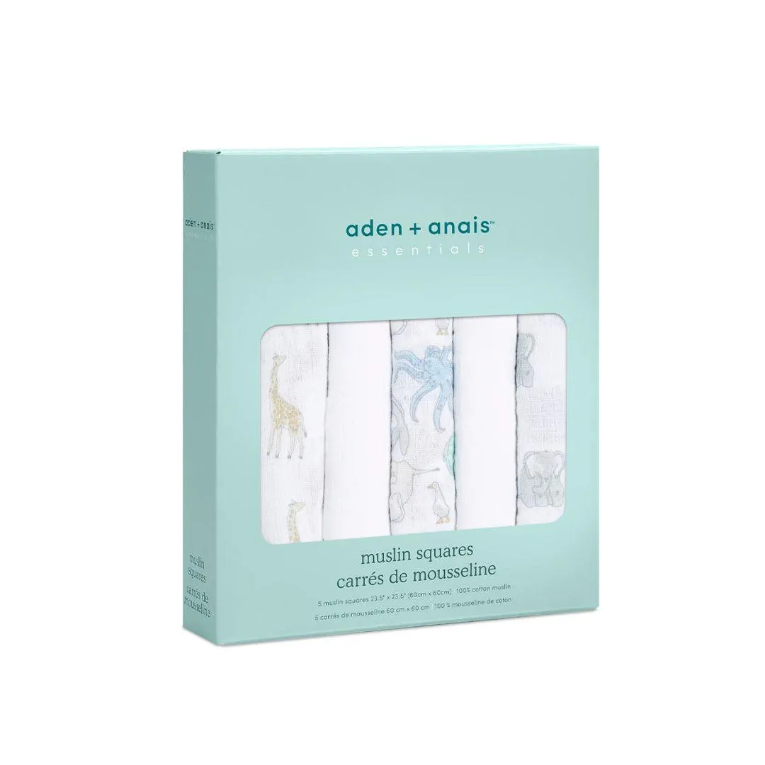 aden   anais Essentials Muslin Bundle - Natural History
