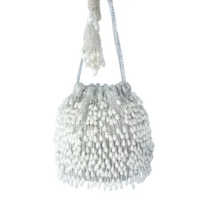 Adora By Ankita Silver Azrah Bucket Bag