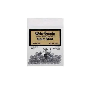 Angler's Accessories Water Gremlin Removable Split Shot