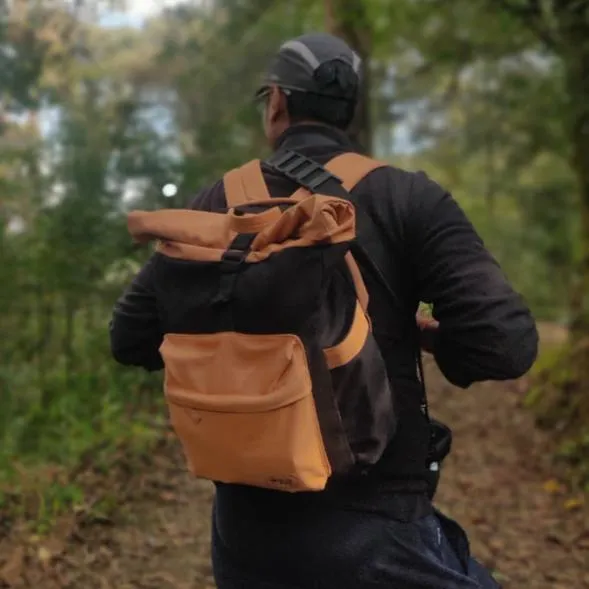 Armadillo Rolltop Backpack - 5L | Water Resistant Cotton Canvas Bag