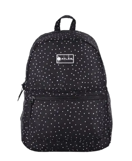 Atlas Girl Backpack 16.5" Kiki Black Dots