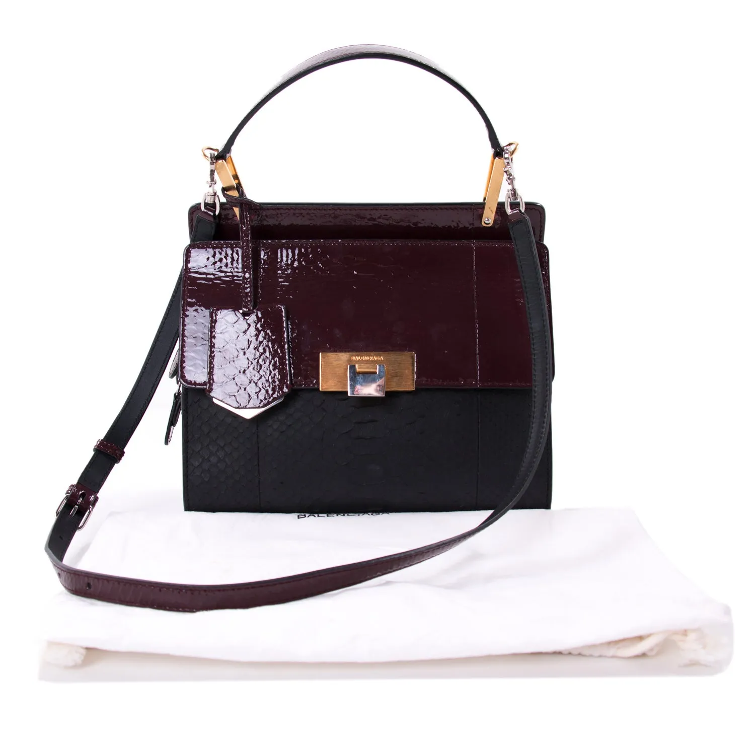 Balenciaga Le Dix Zip Cartable S Satchel