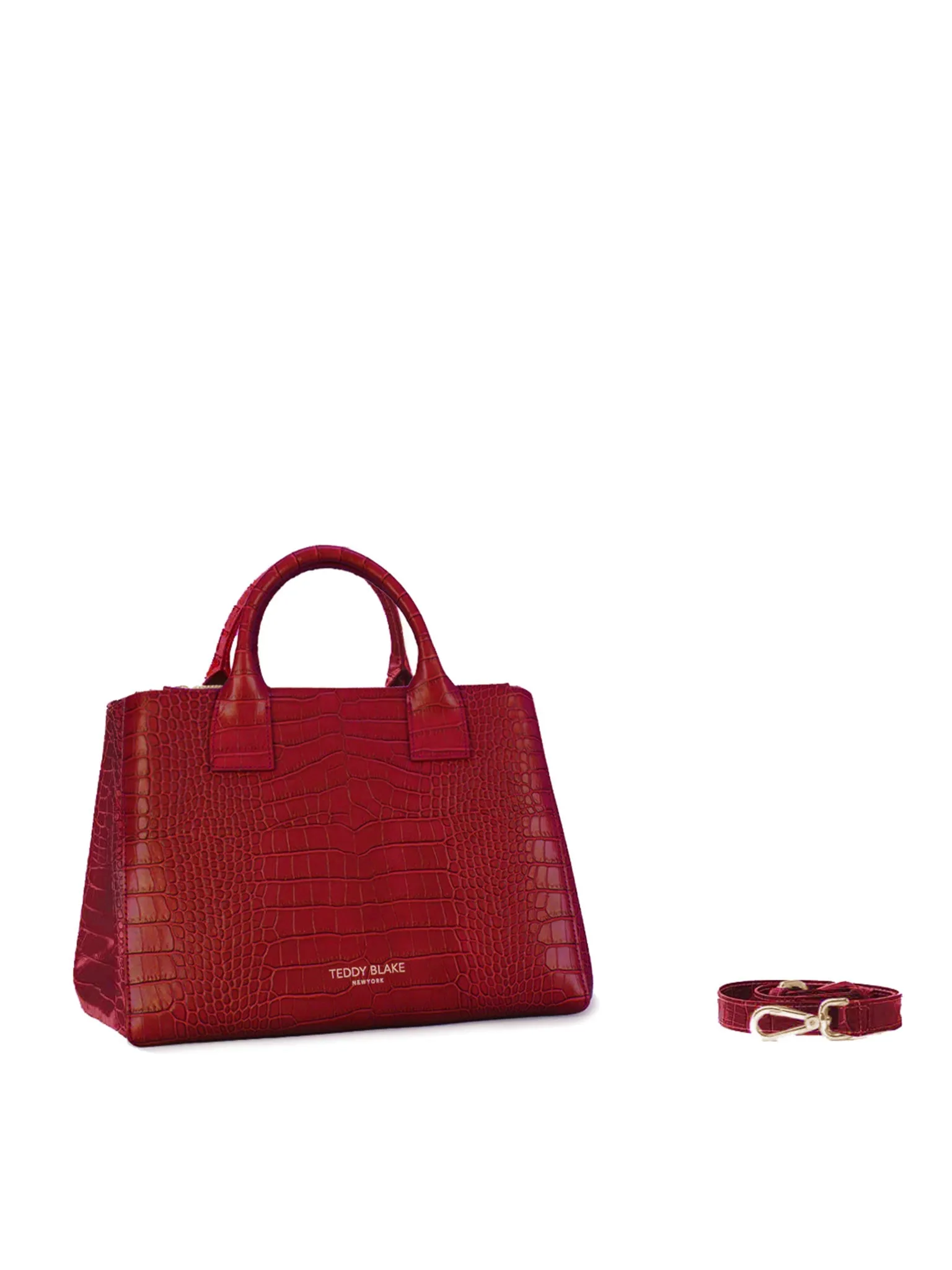 Bella Croco 12" - Dark Red