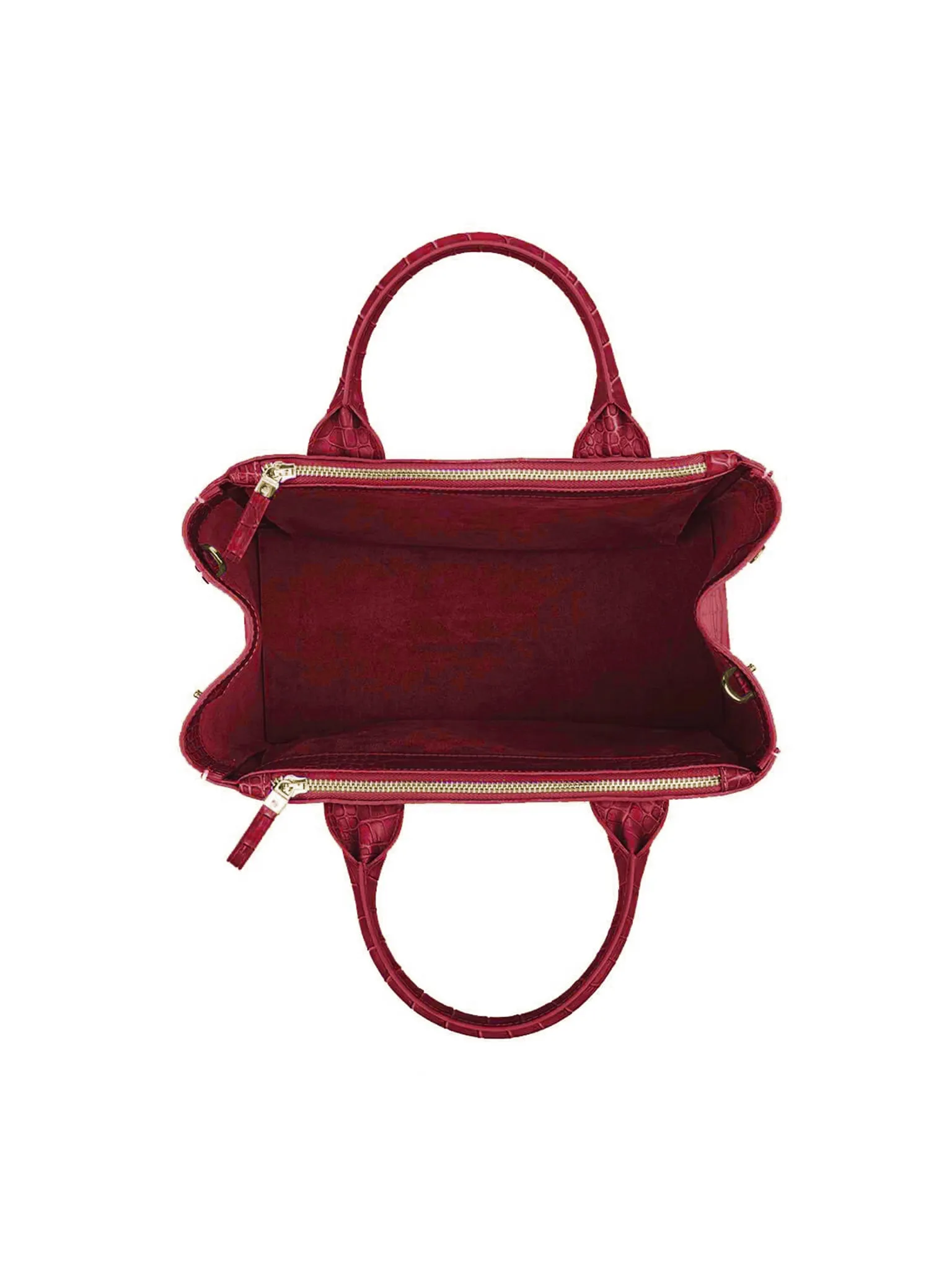 Bella Croco 12" - Dark Red