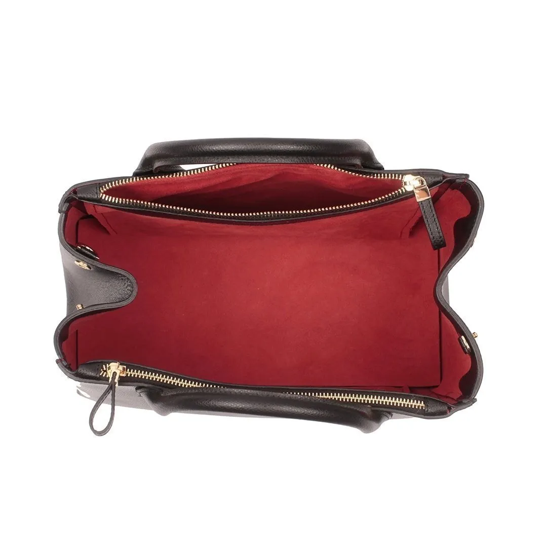 Bella Palmellato 12" - Black/Red
