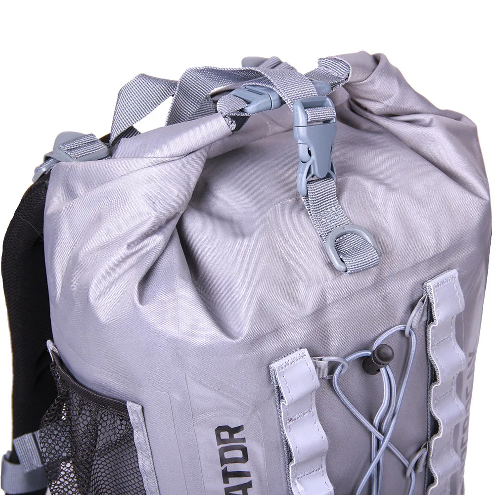 Bundle Special Firebreak Grey Ultralight 25-Liter Waterproof Backpack with Bonus Dry Bags