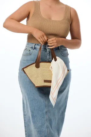 Crescent Crossbody Bag - Toffee