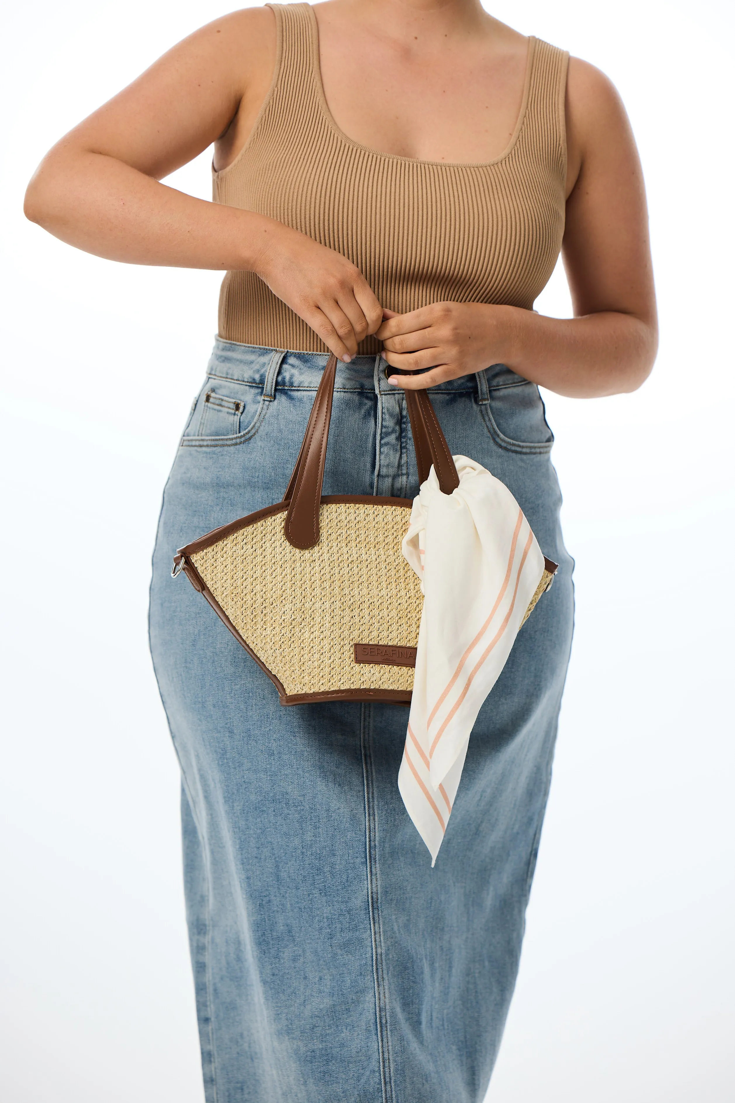 Crescent Crossbody Bag - Toffee