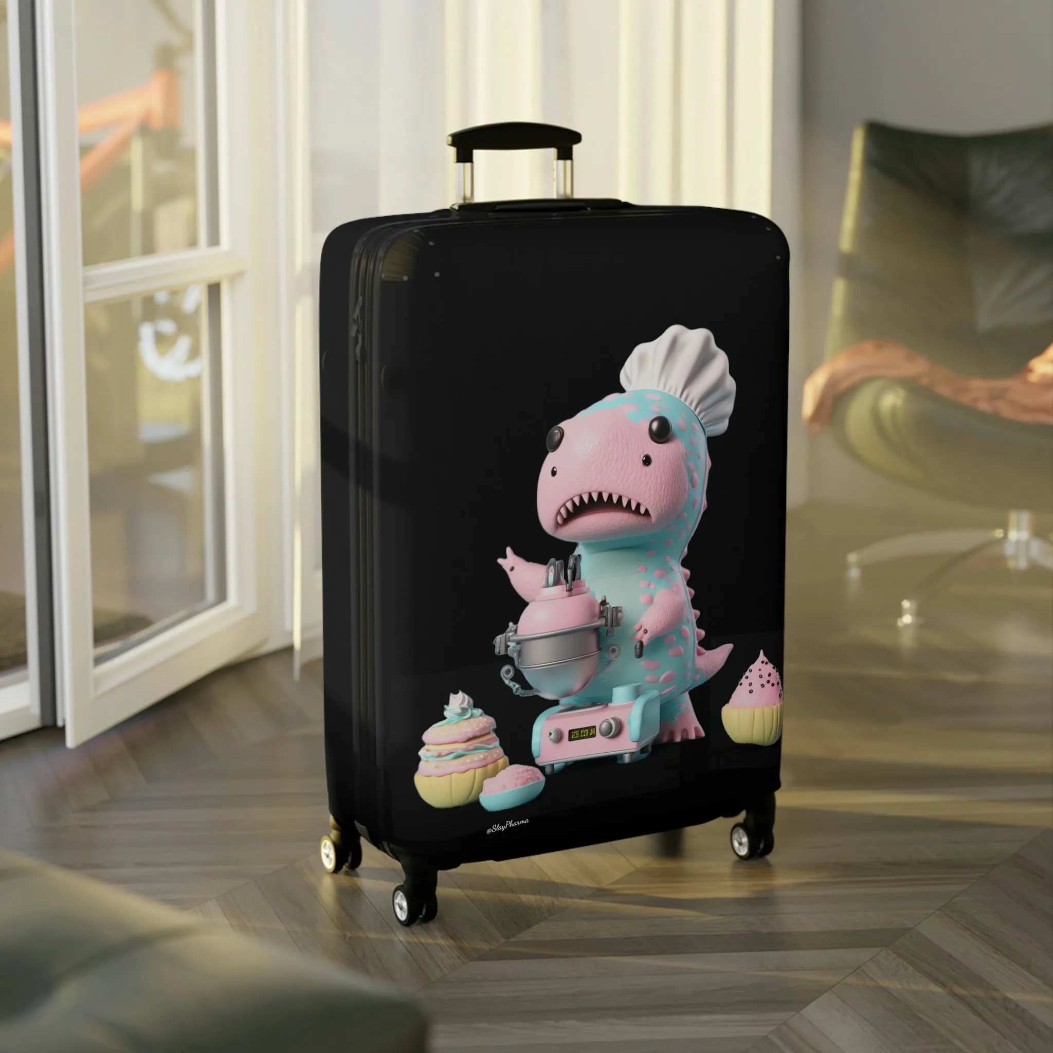 Dinosaur Baker Luggage Cover #4