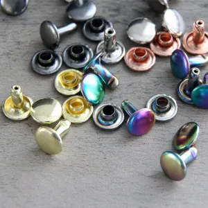 Double Cap Rivets 8mm