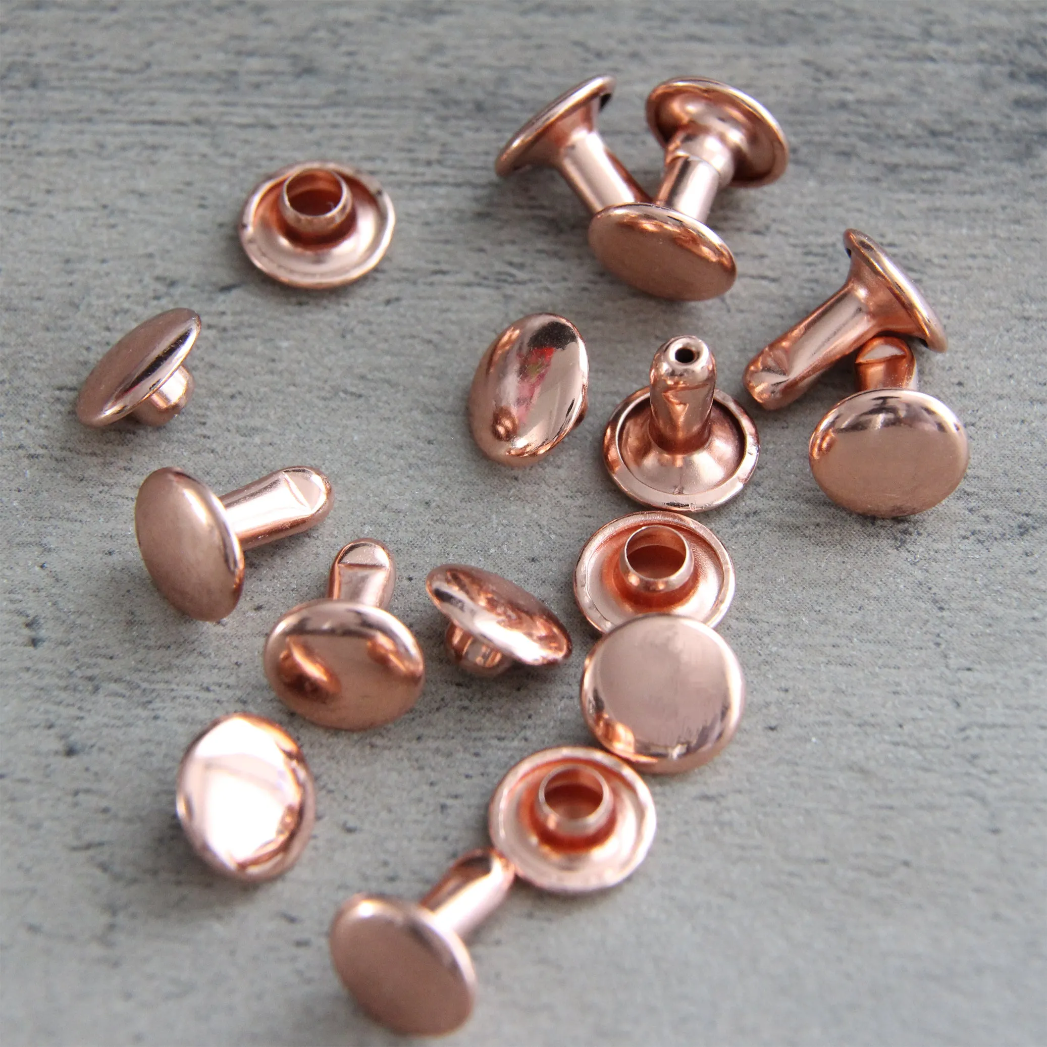 Double Cap Rivets 8mm