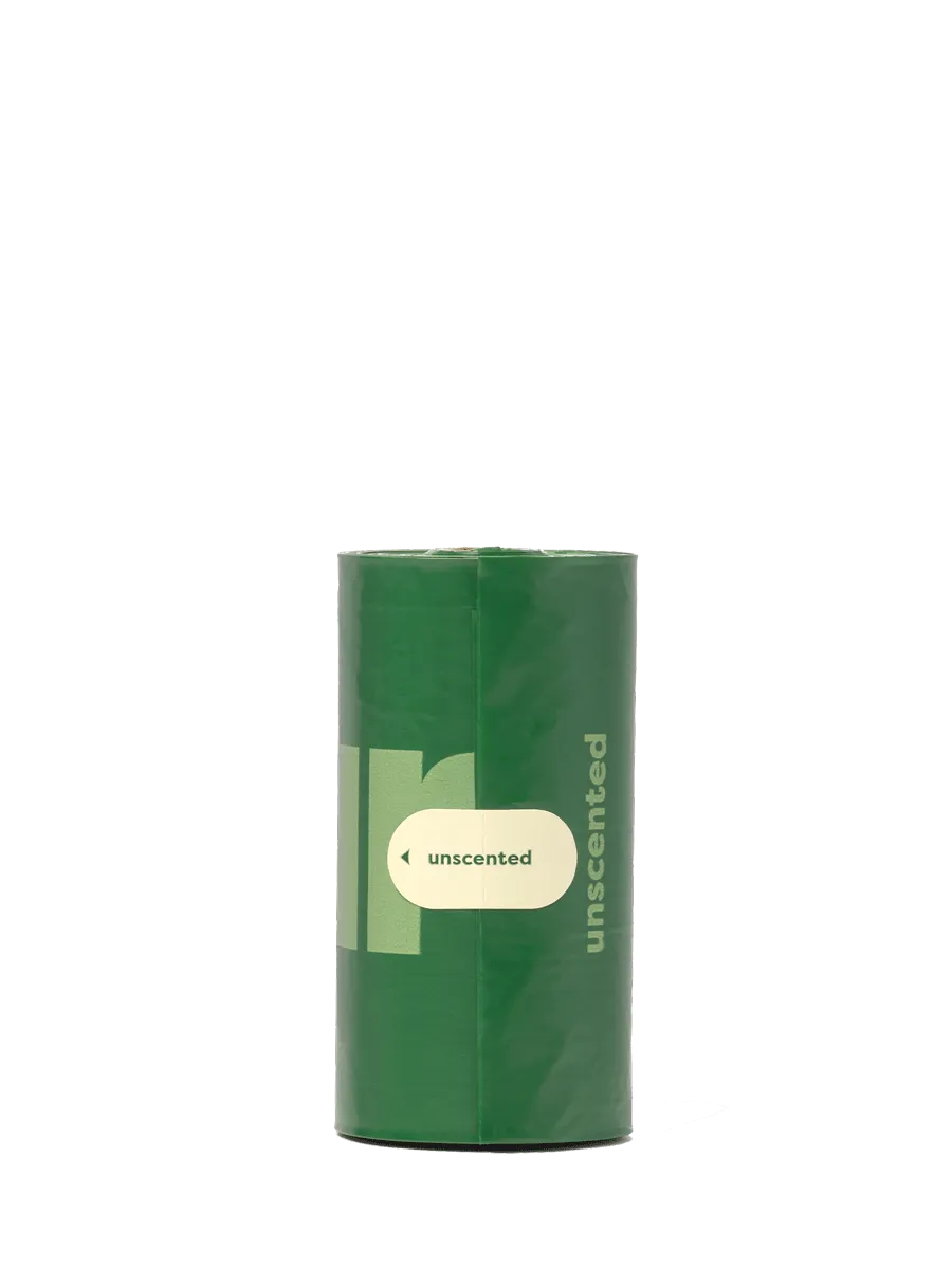 Earth Rated Unscented Poop Bags Single Roll