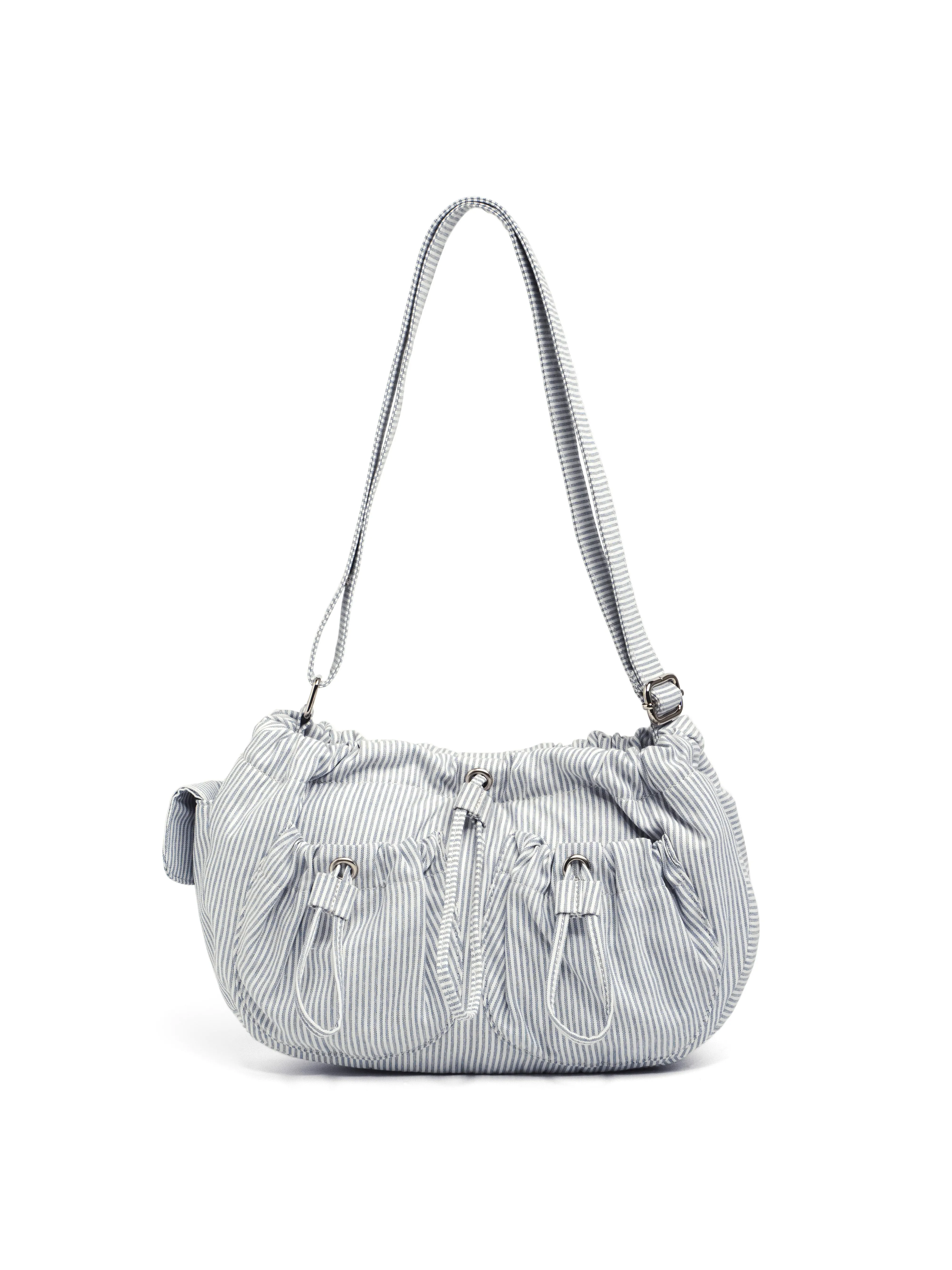 [EM] Toast Cream Puff Collection STRIPE GREY BLUE