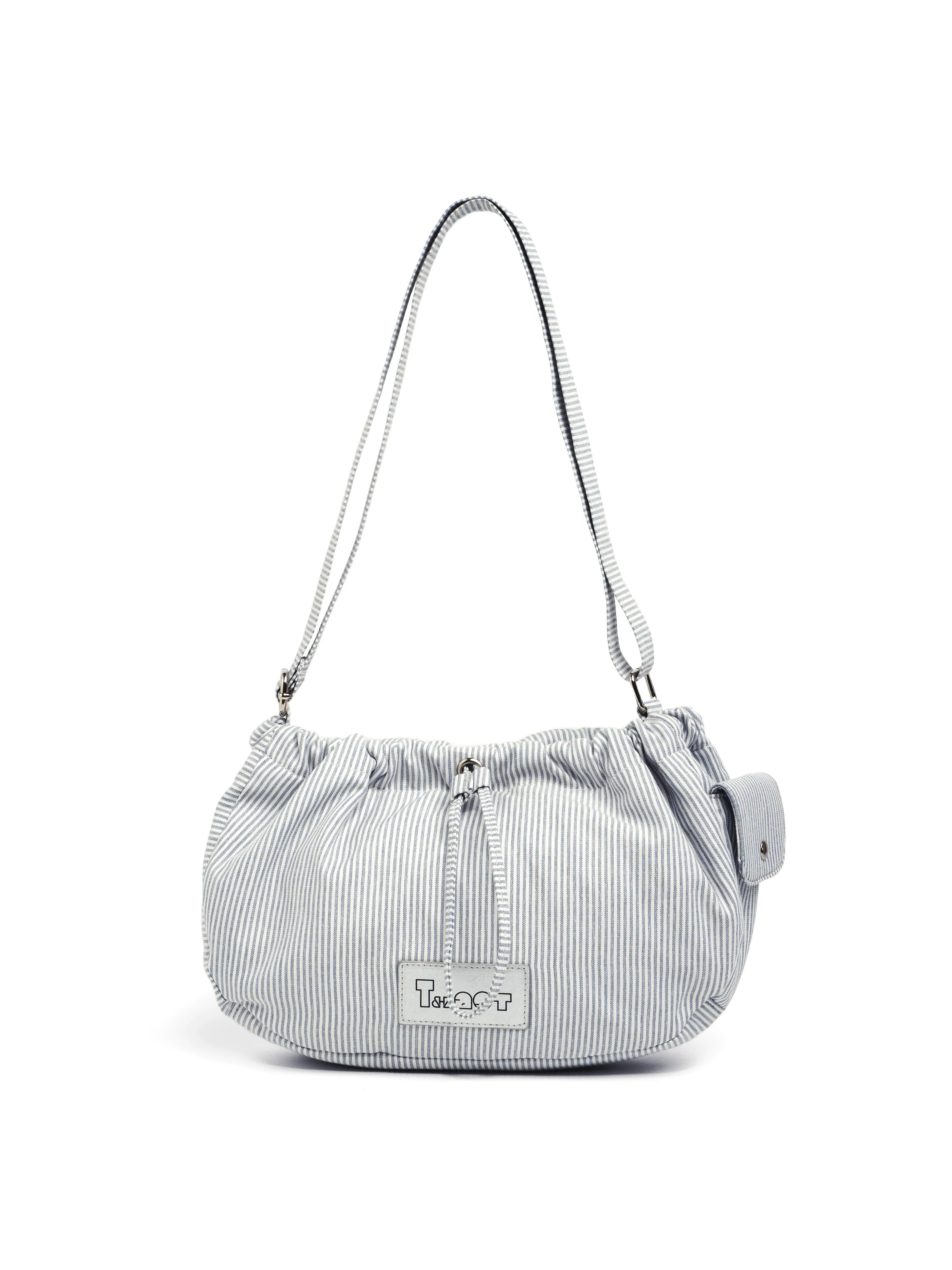 [EM] Toast Cream Puff Collection STRIPE GREY BLUE
