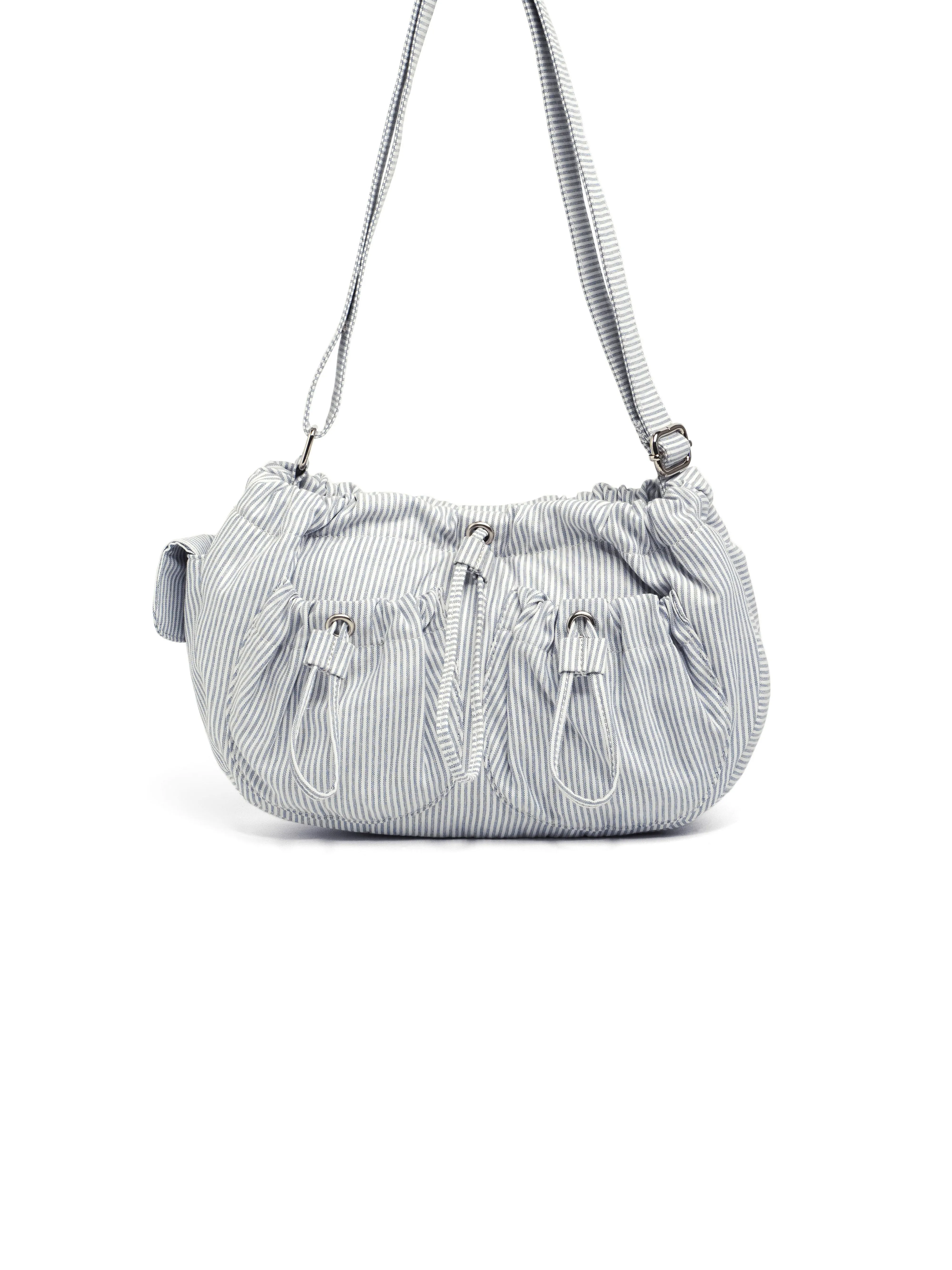 [EM] Toast Cream Puff Collection STRIPE GREY BLUE