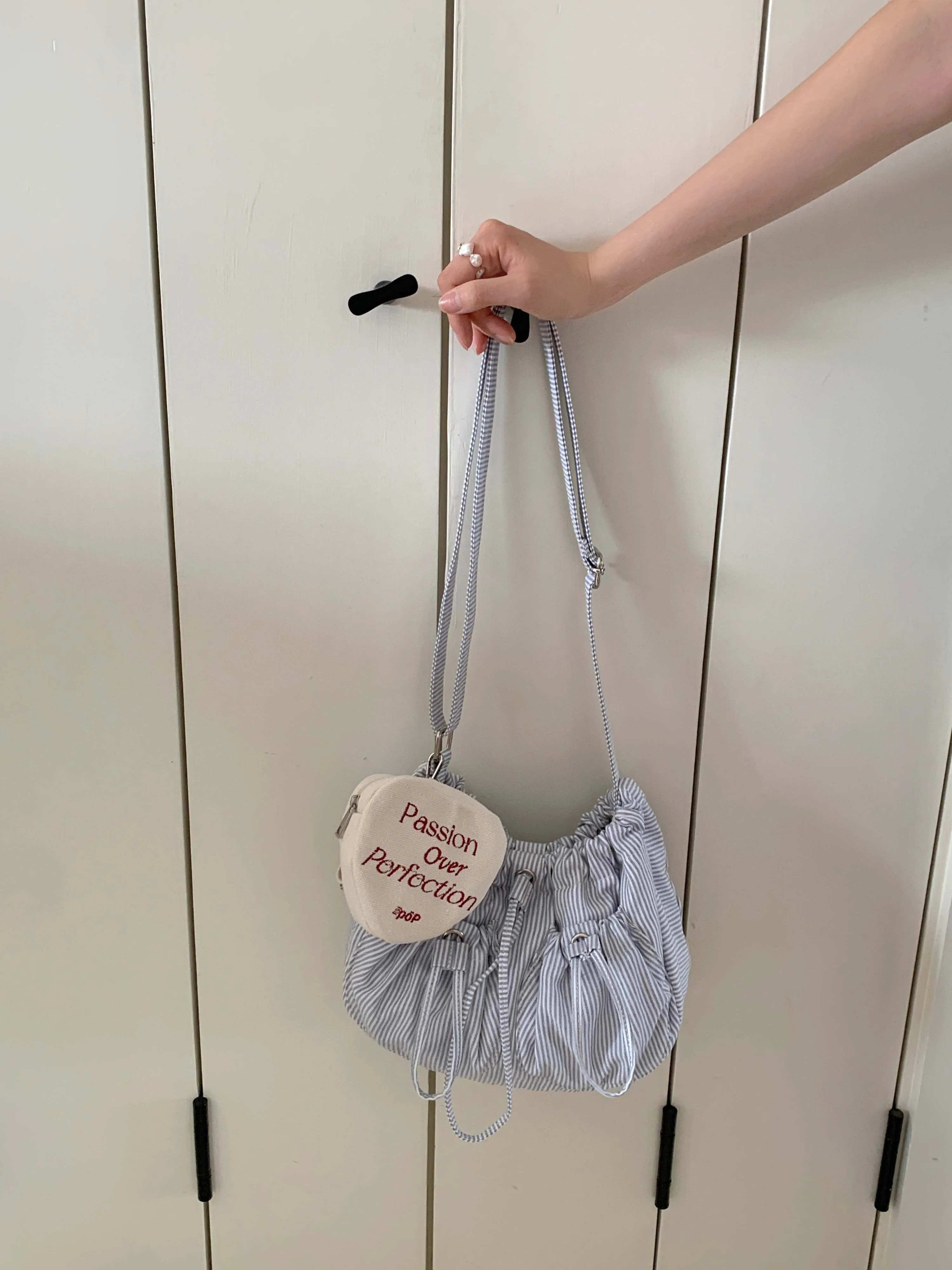 [EM] Toast Cream Puff Collection STRIPE GREY BLUE