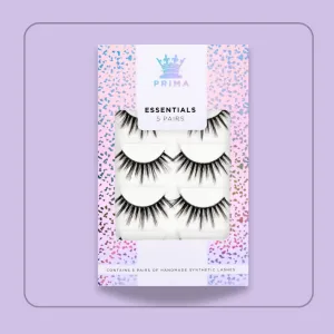 Essentials 5 Pair Pack Vegan Lashes #Arabella