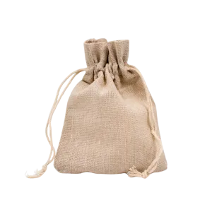 FABRIC BAG COTTON 10.5X14CM 20PCS