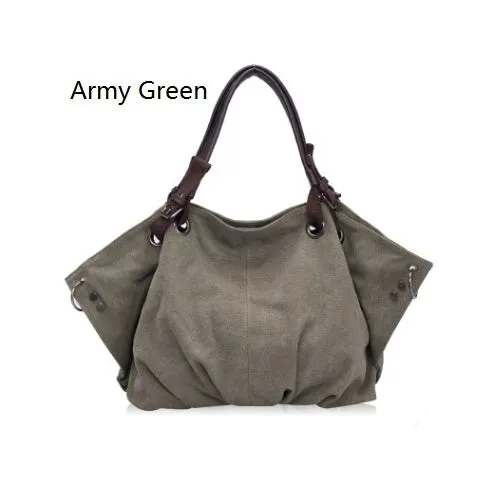 Fashion Cloth One Shoulder Canvas Bag