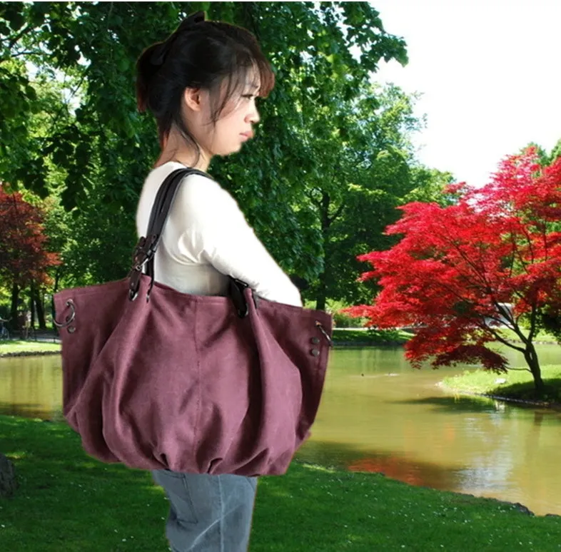 Fashion Cloth One Shoulder Canvas Bag