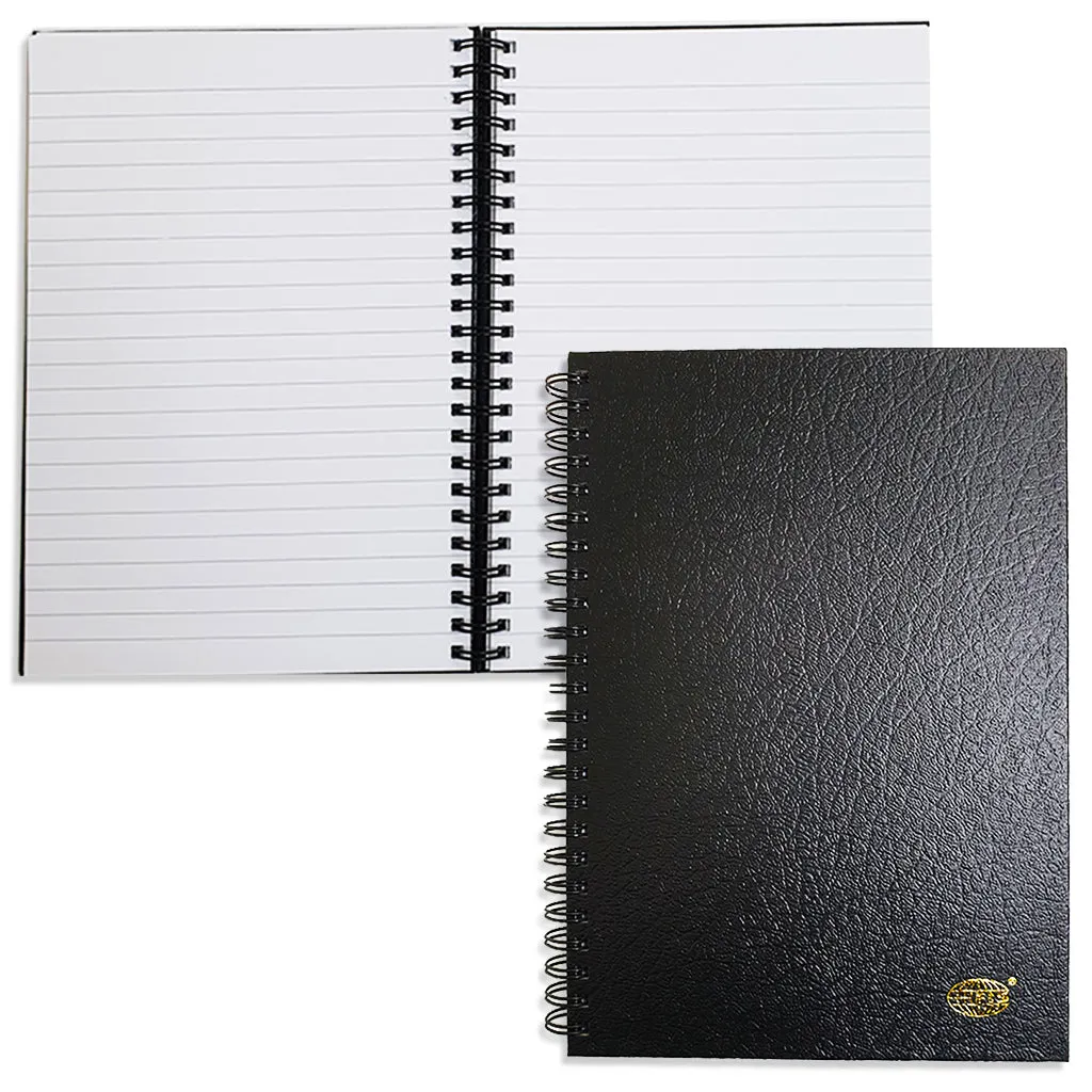 FIS SPIRAL COVER NOTE BOOK A5 SIZE, 100 SHEETS