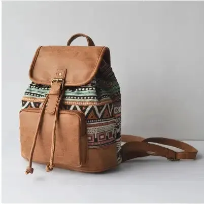 Ladies Printed Backpack bag