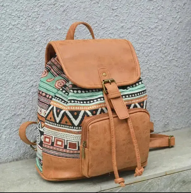 Ladies Printed Backpack bag