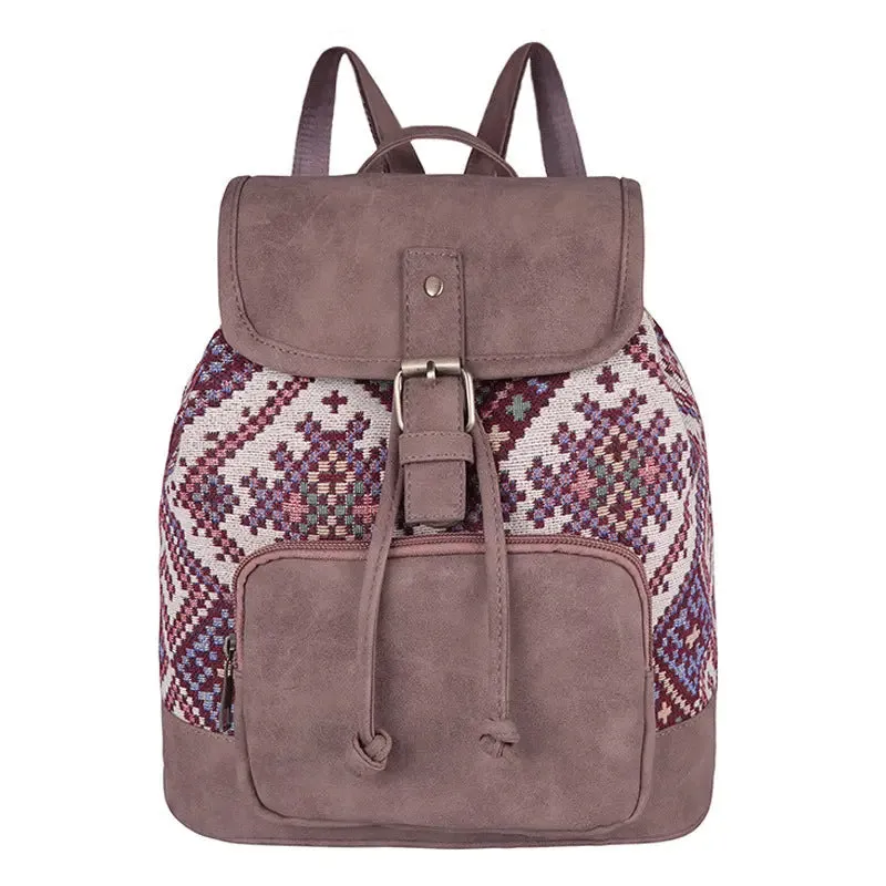 Ladies Printed Backpack bag