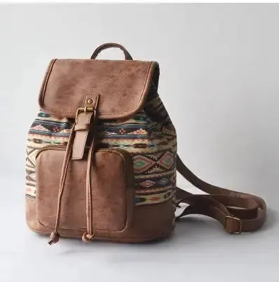 Ladies Printed Backpack bag