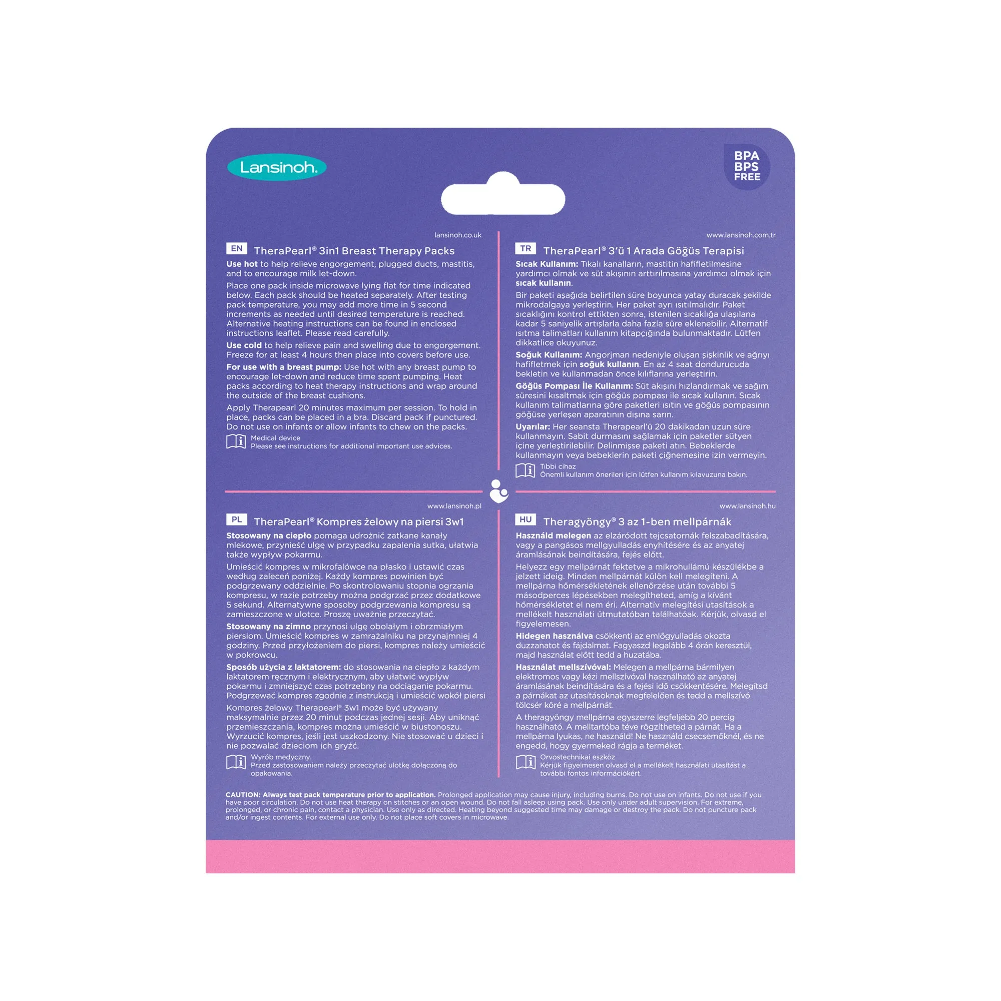 Lansinoh Therapearl Hot Or Cold Breast Therapy