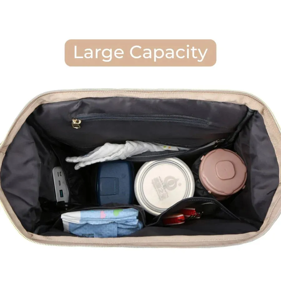 Little Story Diaper Bag with Pacifier Pouch (Black)