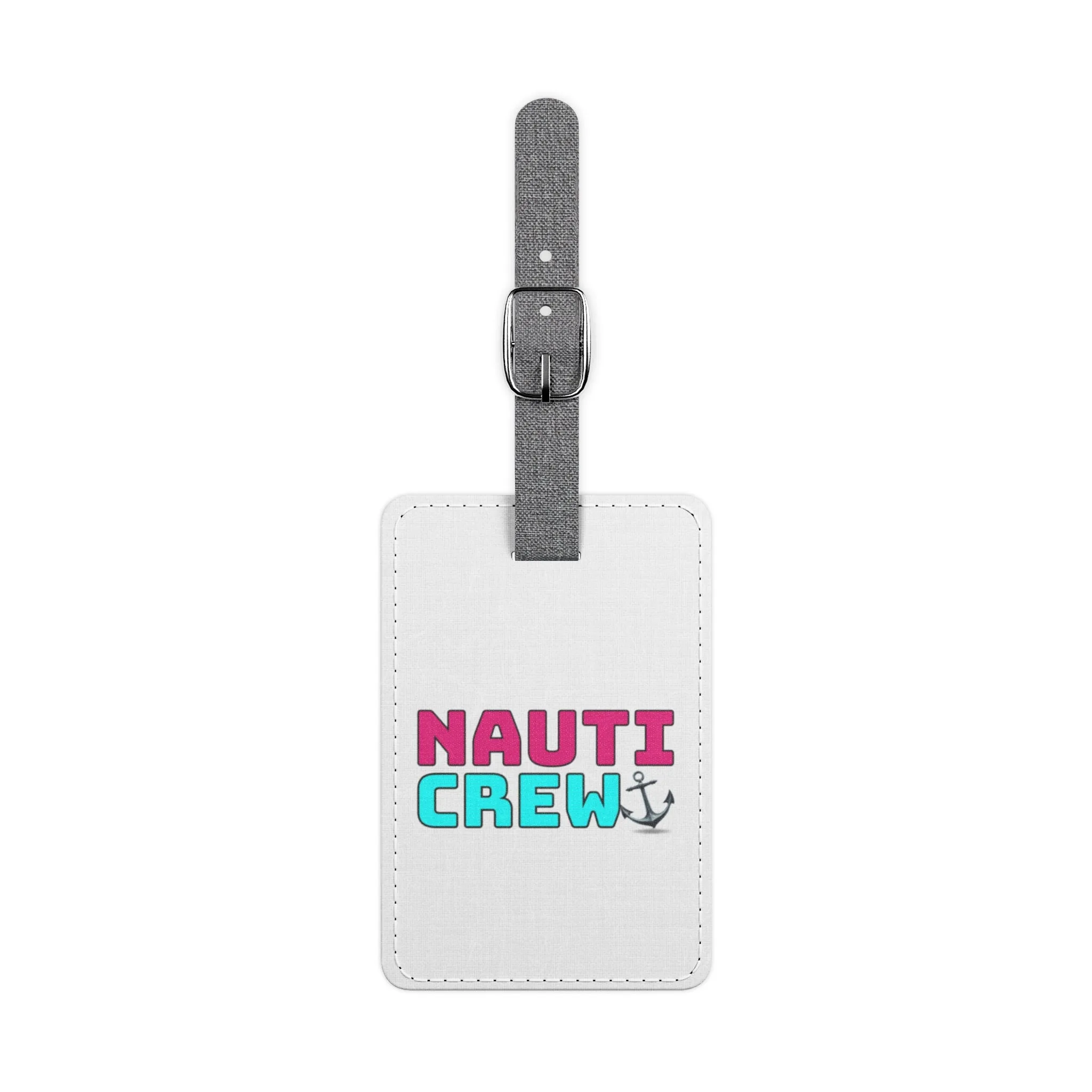 Luggage Tag ,Nauti CrewSaffiano Polyester
