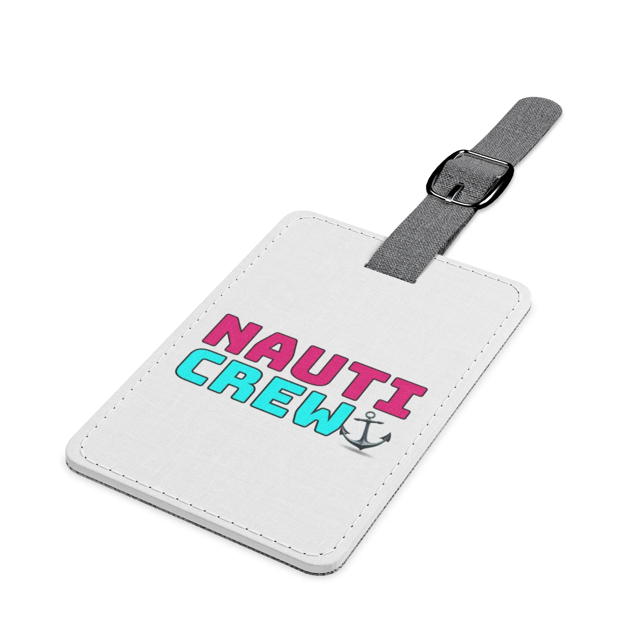 Luggage Tag ,Nauti CrewSaffiano Polyester