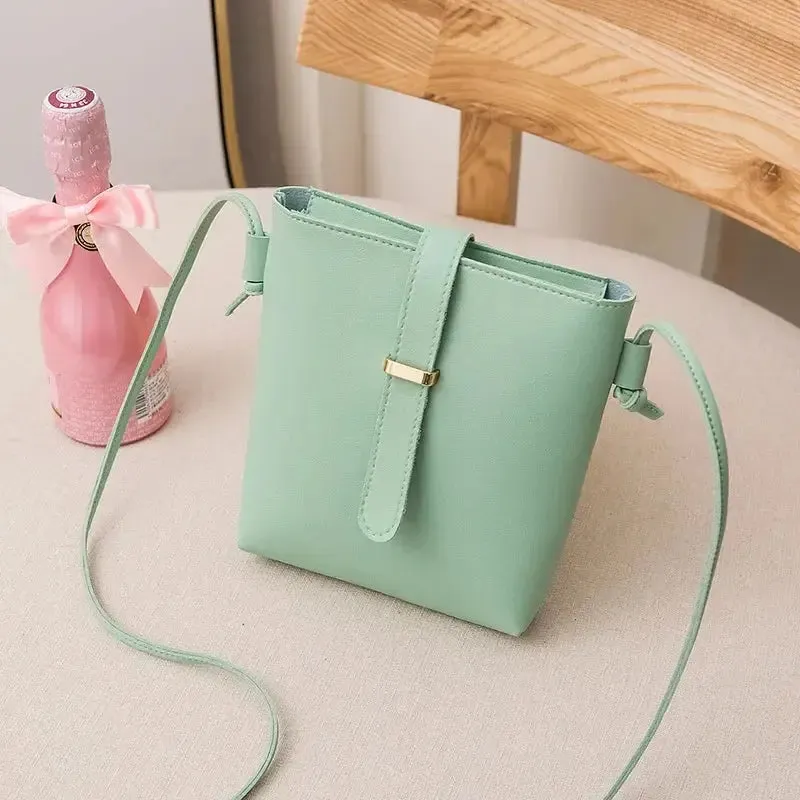 Luxury High Quality Ladies Handbags Crocodile Messenger Bags for Women Bucket Bag Pu Leather Crossbody Shoulder Bag Female
