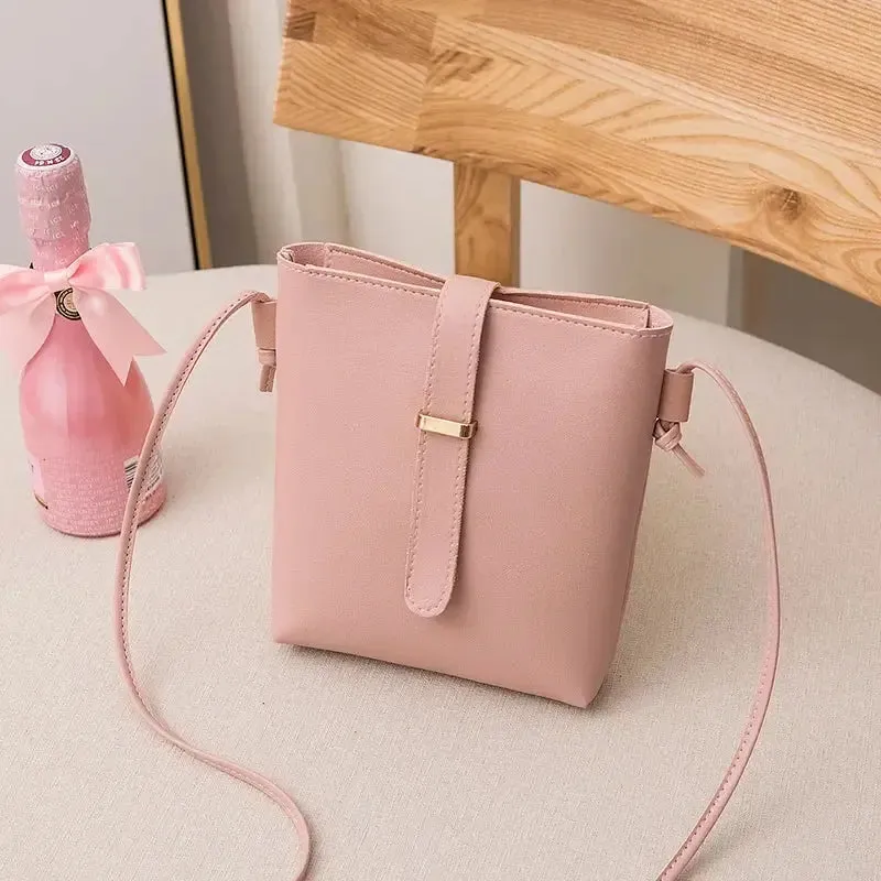 Luxury High Quality Ladies Handbags Crocodile Messenger Bags for Women Bucket Bag Pu Leather Crossbody Shoulder Bag Female