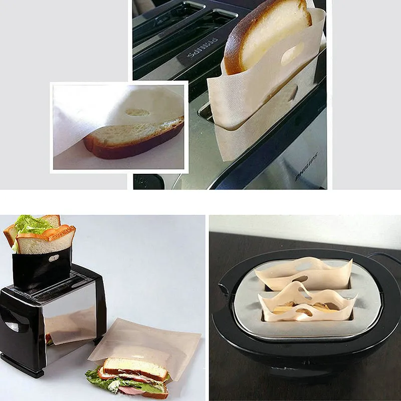 Non-stick Reusable Toaster Bags (5 PC) - ToastGuard