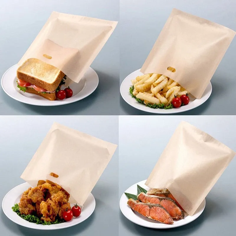 Non-stick Reusable Toaster Bags (5 PC) - ToastGuard