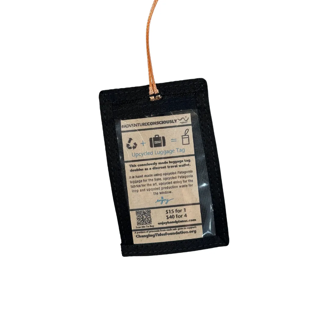 Ola Project - Hawaiian Style Upcycled Patagonia Luggage Tags