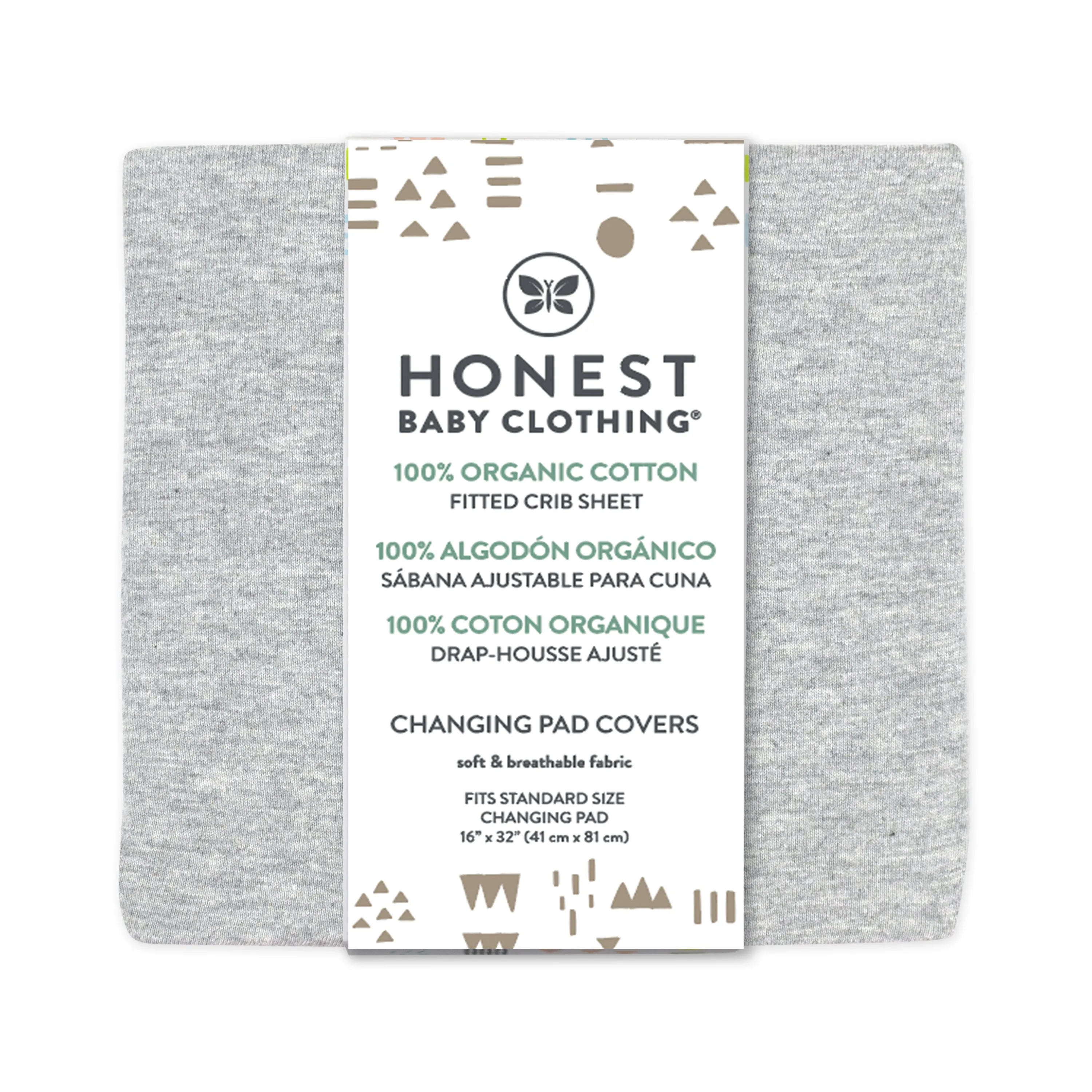 Organic Cotton Changing Pad Cover