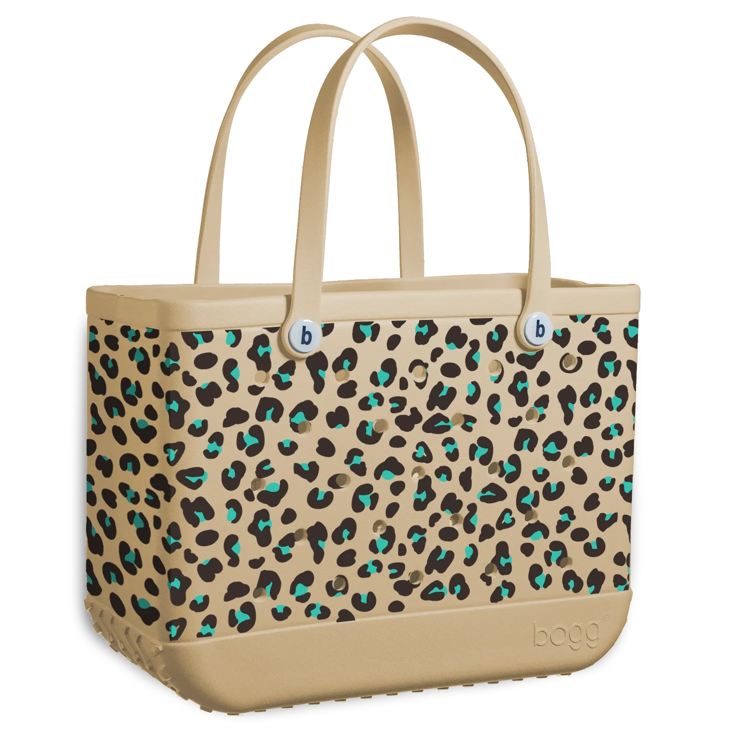 Original Bogg® Bag - TURQUOISE Leopard