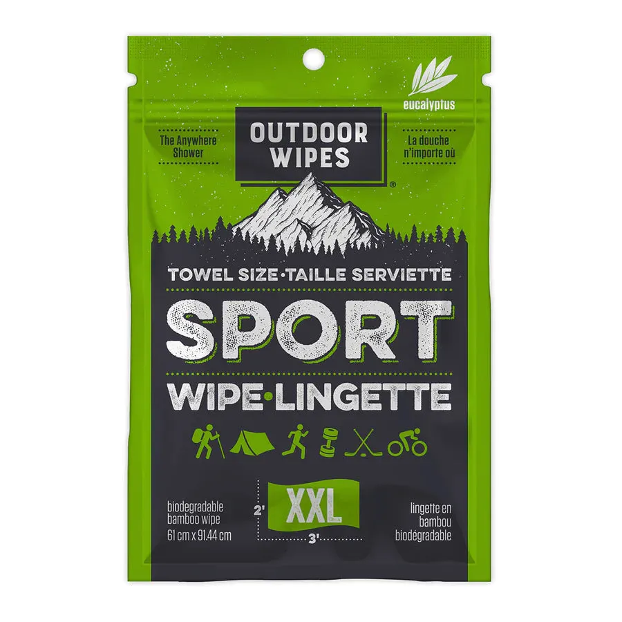 Outdoor Wipes Sport - XXL