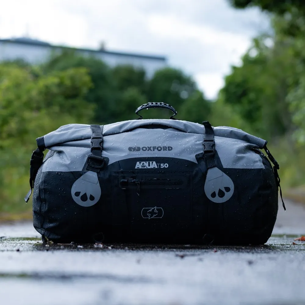 Oxford Aqua T-50 Waterproof 50 Litre Motorcycle Roll Bag