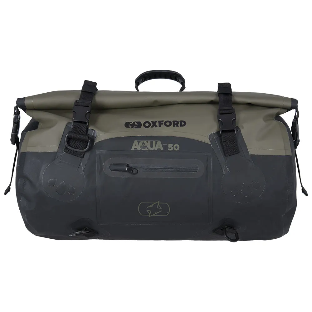 Oxford Aqua T-50 Waterproof 50 Litre Motorcycle Roll Bag