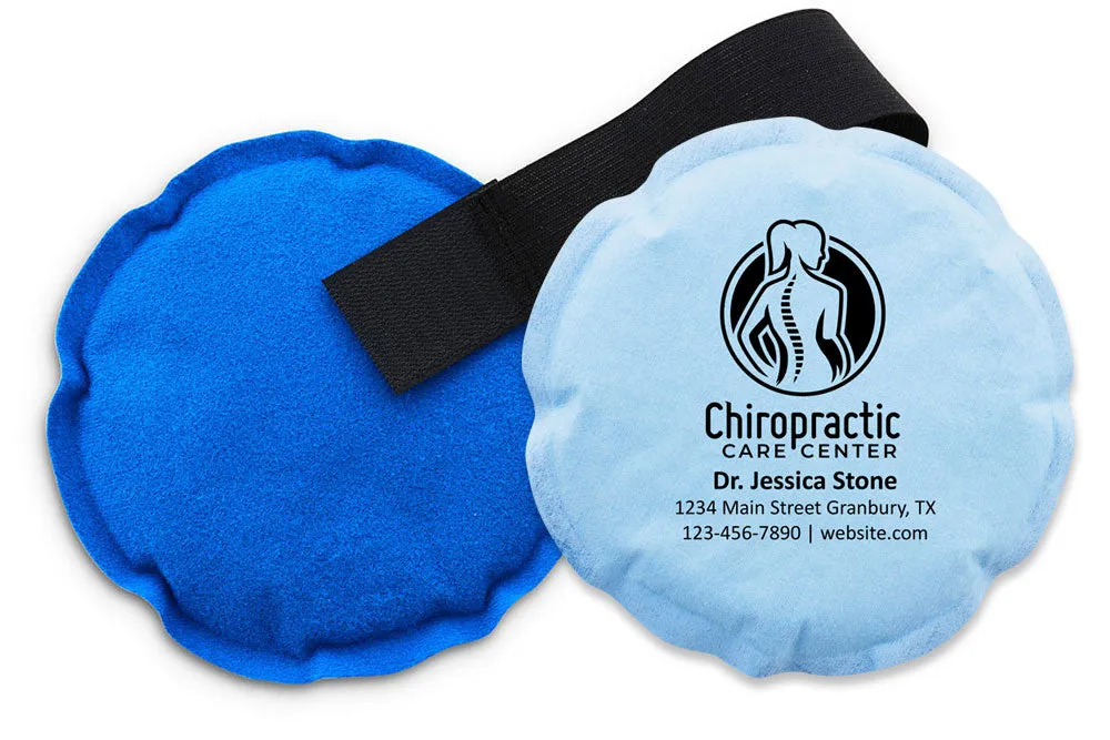 PERSONALIZED Reusable Duo-Soft Hot/Cold Pack, 6" Round