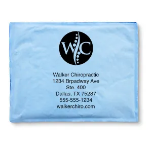 PERSONALIZED Reusable Hot/Cold Fabric Packs, Standard 10" x 13"