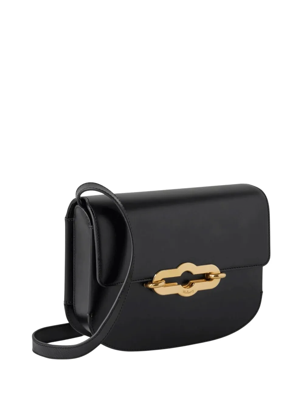 Pimlico Satchel Super Lux Calf (Black & Brass)